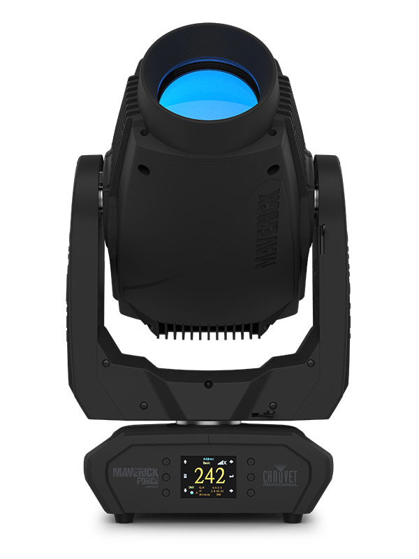 CHAUVET PRO MAVERICK-FORCE-S-SPOT -ideal for small to medium multi-faceted projects in need of seamless color-mixing, advanced optics, and control options