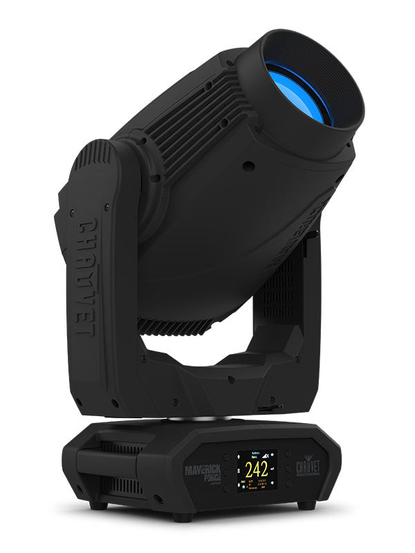 CHAUVET PRO MAVERICK-FORCE-S-SPOT -ideal for small to medium multi-faceted projects in need of seamless color-mixing, advanced optics, and control options