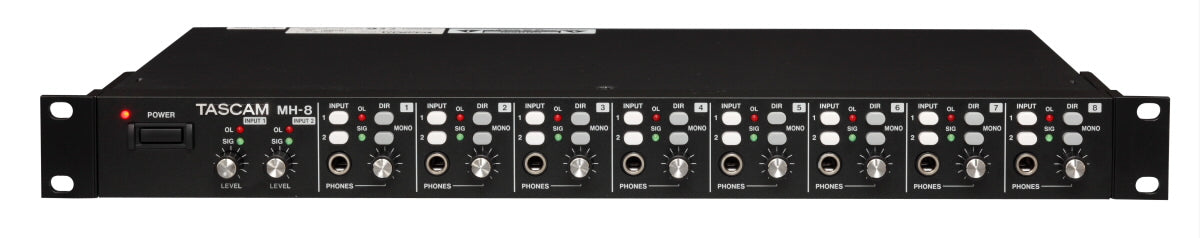 TASCAM MH-8 Headphone Amplifier