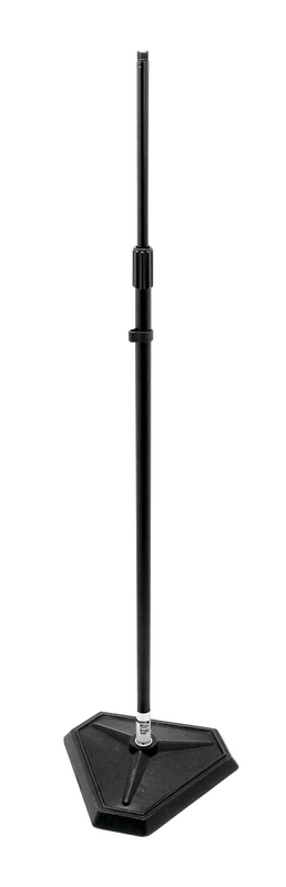 ON STAGE MS7625B - On-Stage MS7625B Hex-Base Quarter-Turn Threadless Microphone Stand (Black)