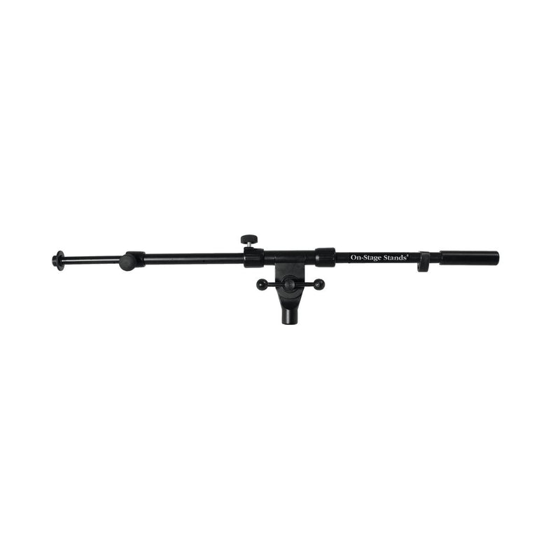 ON STAGE MSA9720TB - On-Stage MSA9720TB All-Steel Telescoping Boom Arm (Black)