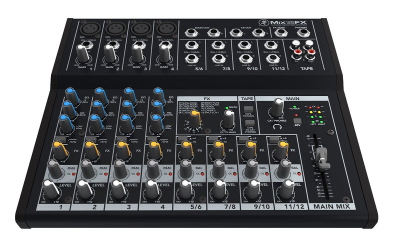 MACKIE MIX12FX - Compact 12 channels mixer with FX