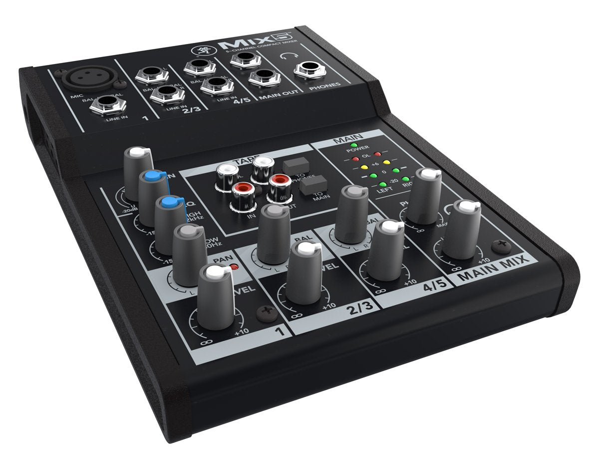 MACKIE MIX5 (Open box) Compact 5 channels mixer