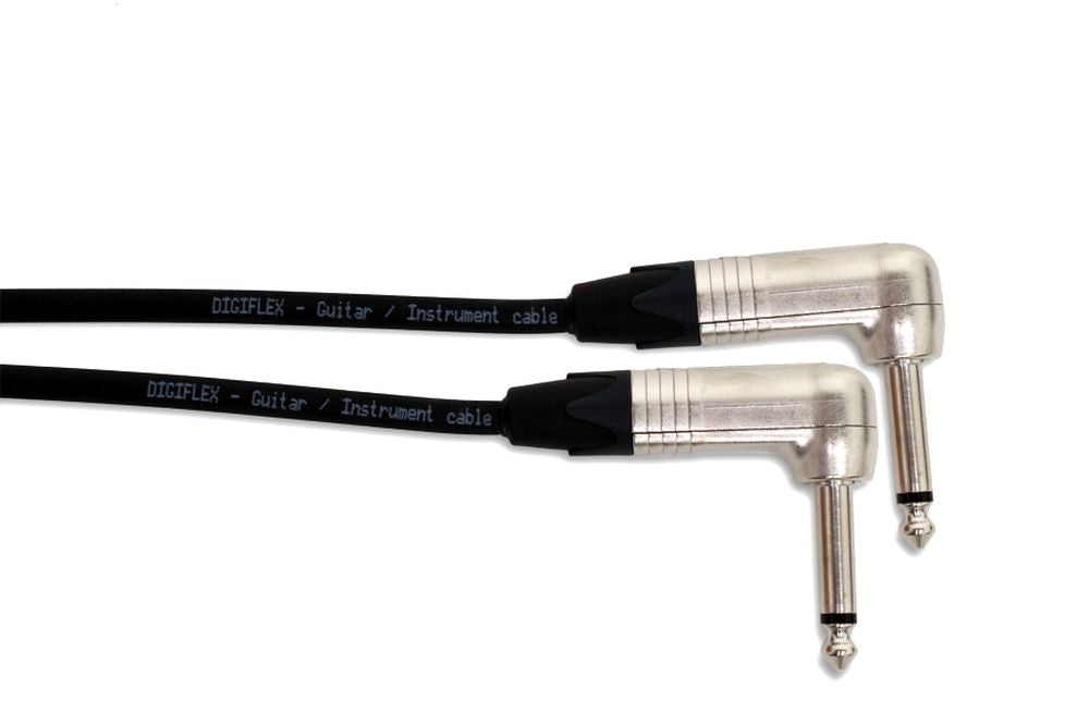 Digiflex NGG-0.5 Cable Phone to Phone - NGG Tour Series Instrument Cables - Right Angle NGG-0.5