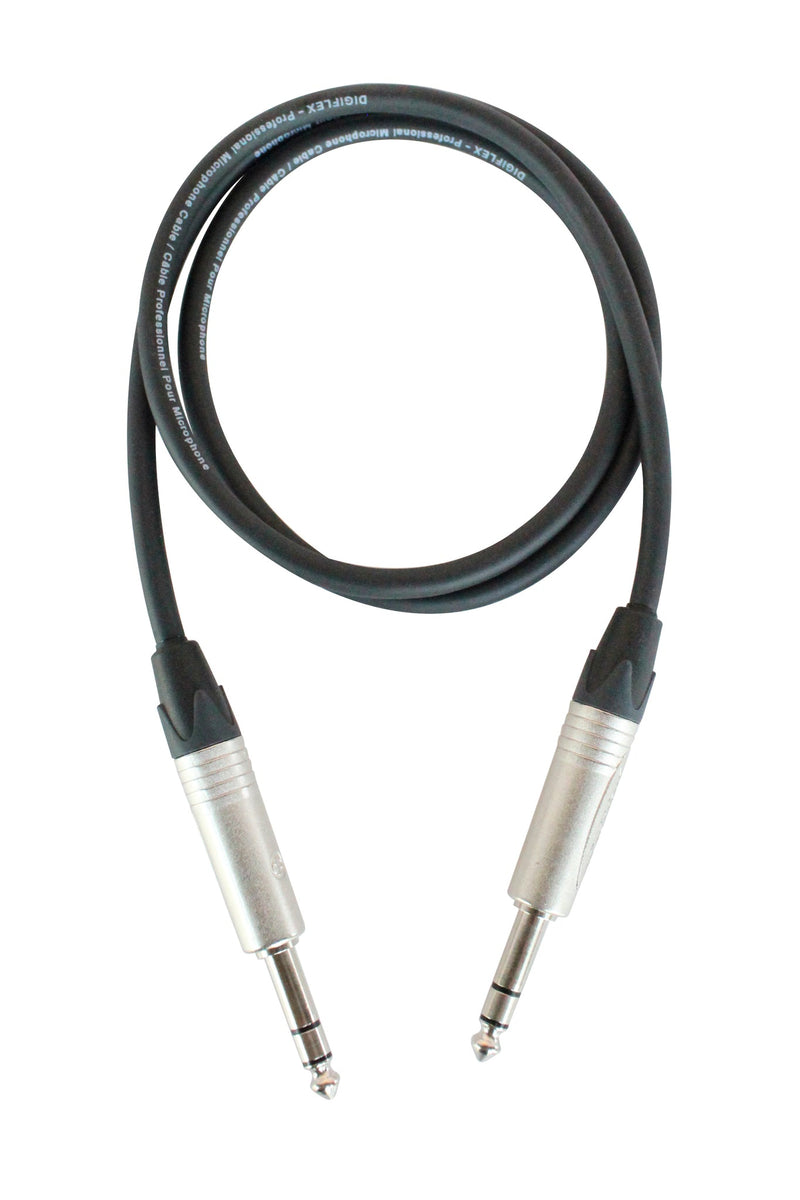 Digiflex NSS-25 Cable TRS to TRS - NSS Tour Series Balanced Patch Cables NSS-25