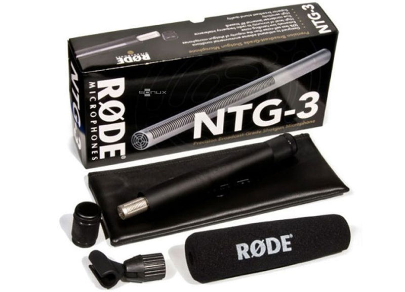 RODE NTG3 Precision broadcast-grade super cardioid shotgun Mic