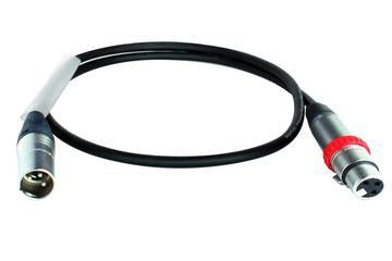 DIGIFLEX N25-XX w/switch - Switched Mic Cables XLRM to XLRF Connectors