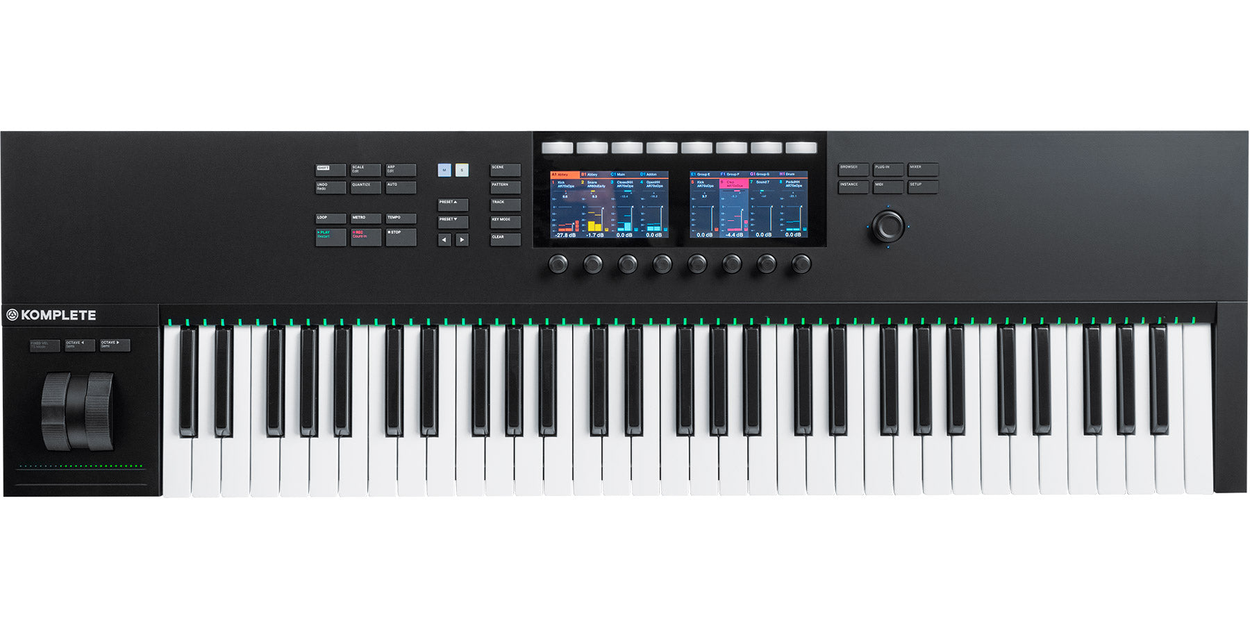 NATIVE INSTRUMENT KOMPLETE KONTROL S61 MKII - 61 key USB Controler  MKII