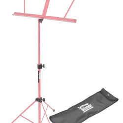 ON STAGE SM7122PKB - On Stage Stands SM7122PKB Pink Compact Sheet Music Stand with Bag