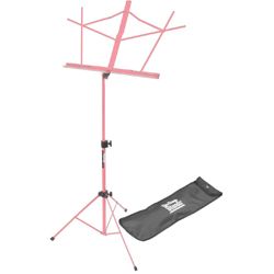 ON STAGE SM7122PKB - On Stage Stands SM7122PKB Pink Compact Sheet Music Stand with Bag
