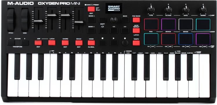 M-AUDIO OXYGEN PRO MINI - 32 Notes USB MIDI controler