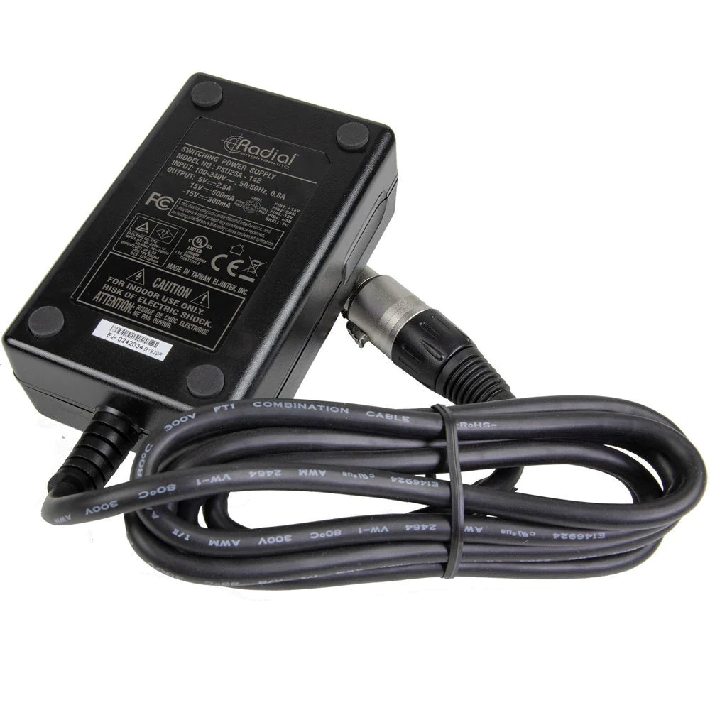 Radial R500-PSU - Radial Engineering R500-PSU Power Supply for PowerStrip, Workhorse Cube & JD