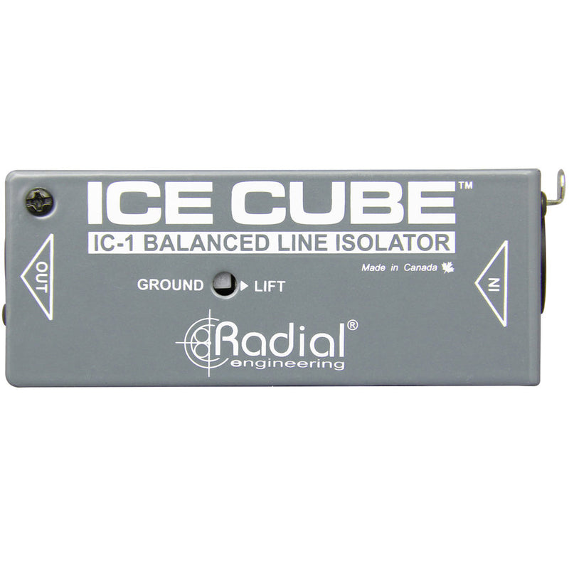 RADIAL ICE CUBE - Balanced Line Isolator & Hum Eliminator