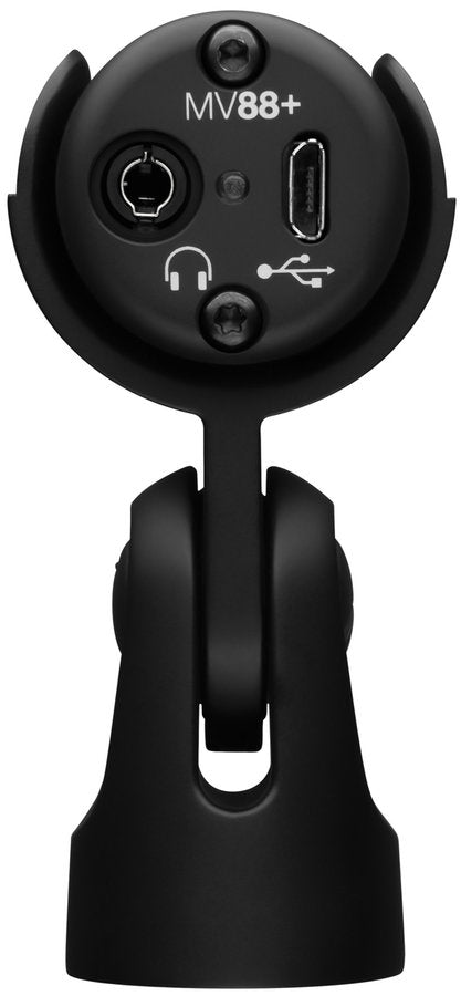 Shure MV88+STEREO-USB - Premium Stereo Condenser Mic w/USB-A & USB-C Cable