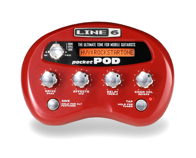 LINE 6 INSTRUMENT POCKET POD - Pocket size guitar multi-FX