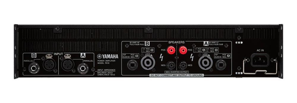 YAMAHA PX10 Power amplifier 2 x 1200 WATT (Built in DSP)