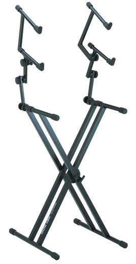 QUIKLOK QL623 Double braced 3 tier X-style keyboard stand - Quiklok QL623 Keyboard Stand