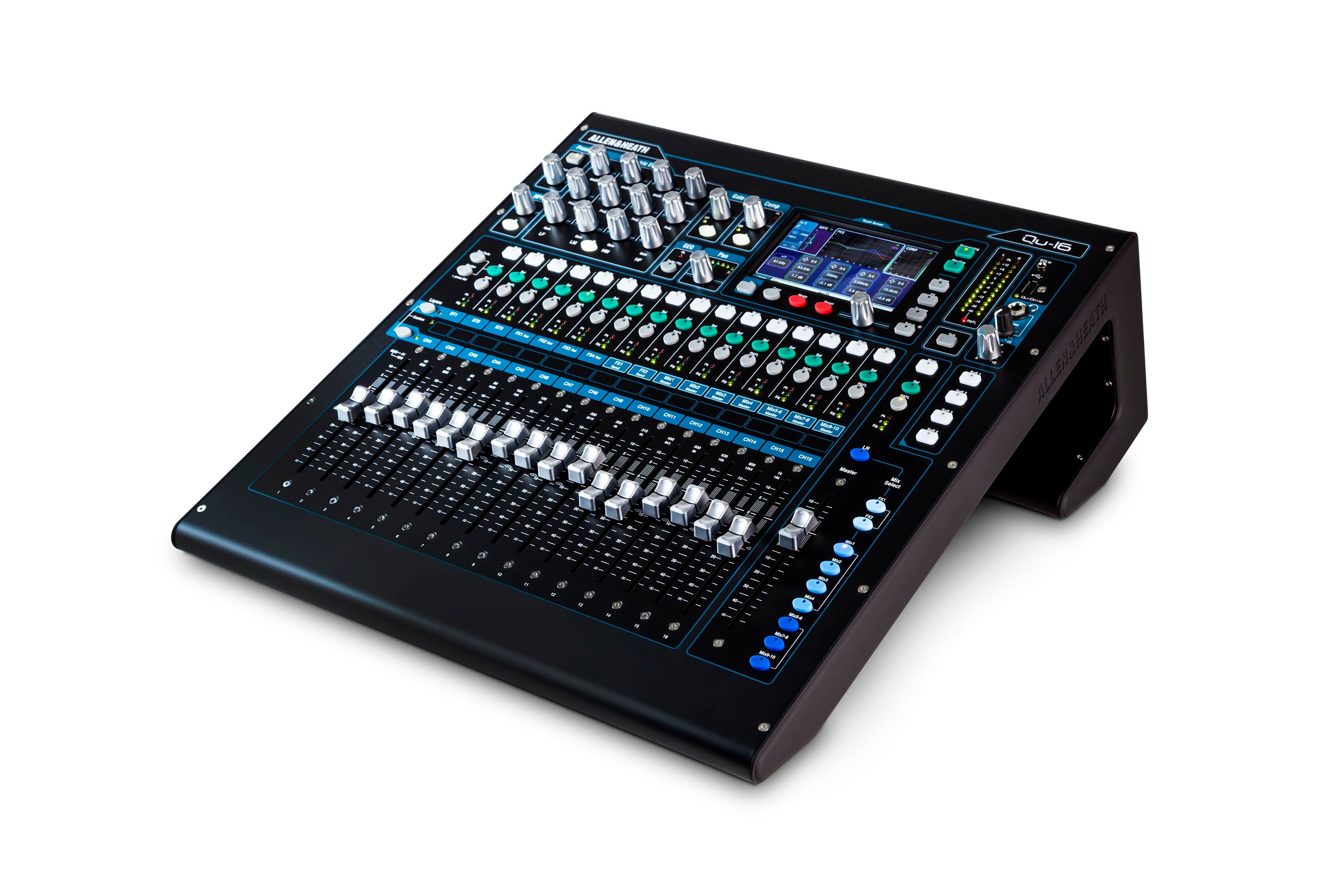 ALLEN & HEATH QU16 -  Compact 22 in / 12 out Digital Mixer with remote wireless control