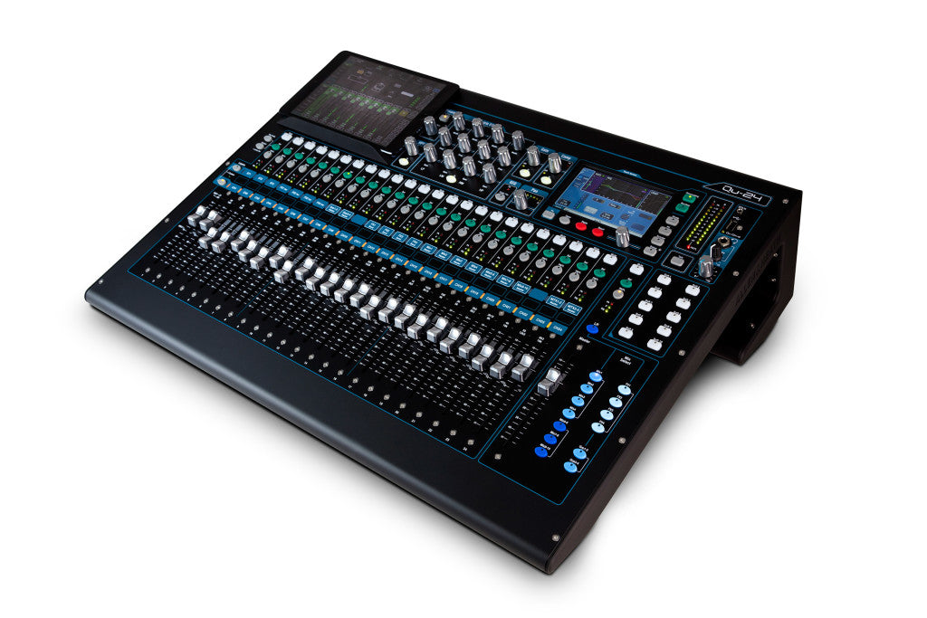 ALLEN & HEATH QU24 - 30 in / 24 out Digital Mixer with remote wireless control