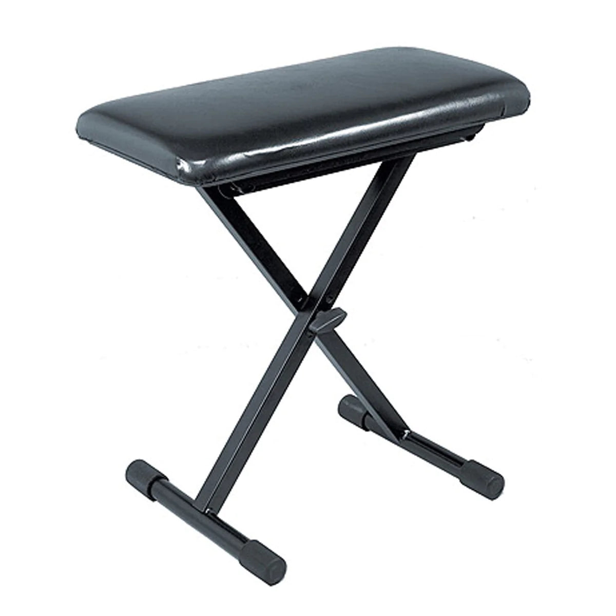 QUIKLOK BX9 Quality line keyboard bench with thin Vinyl seat - QUIK LOK BX9