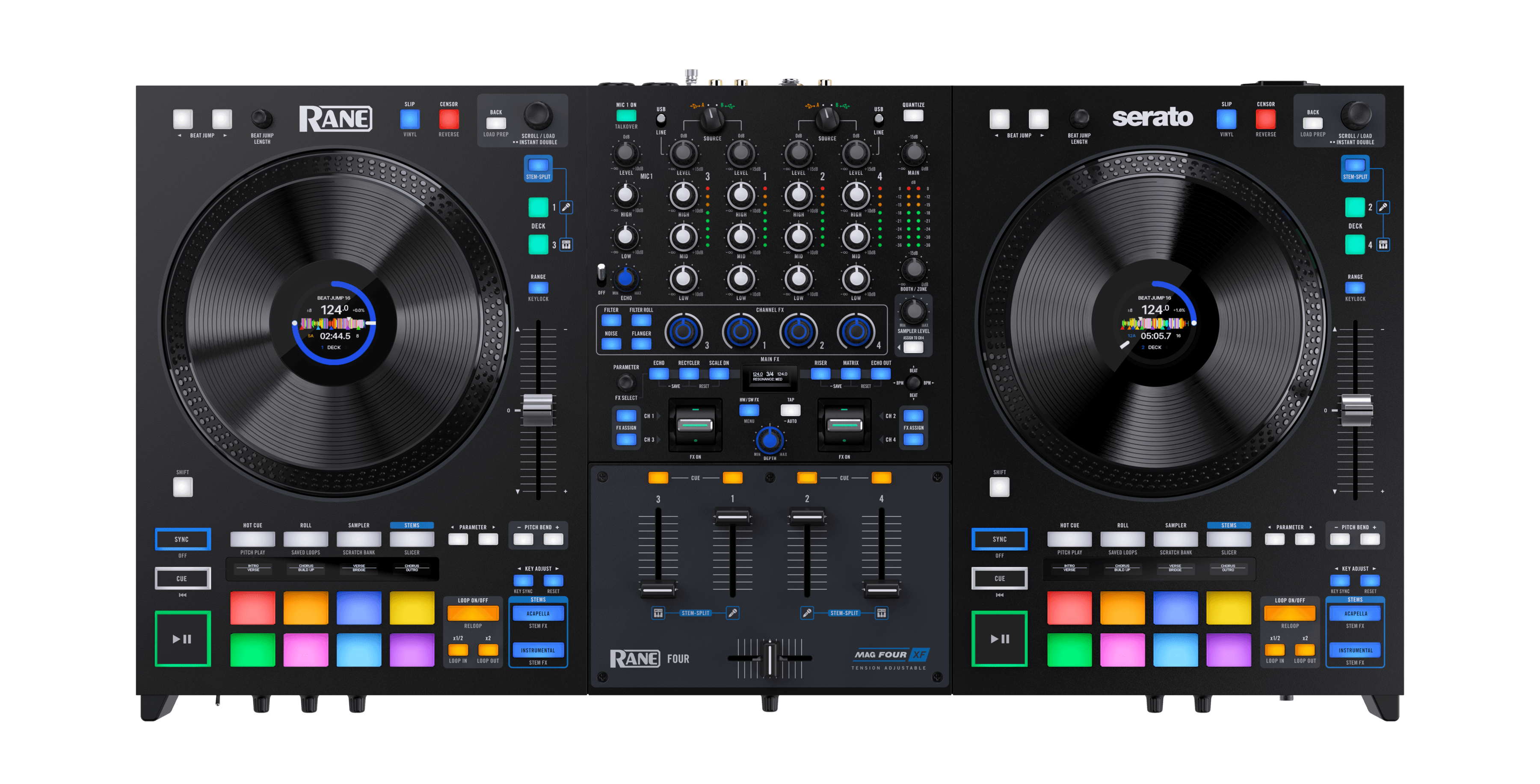 RANE FOUR - Stems 4 Channels professional DJ Controller