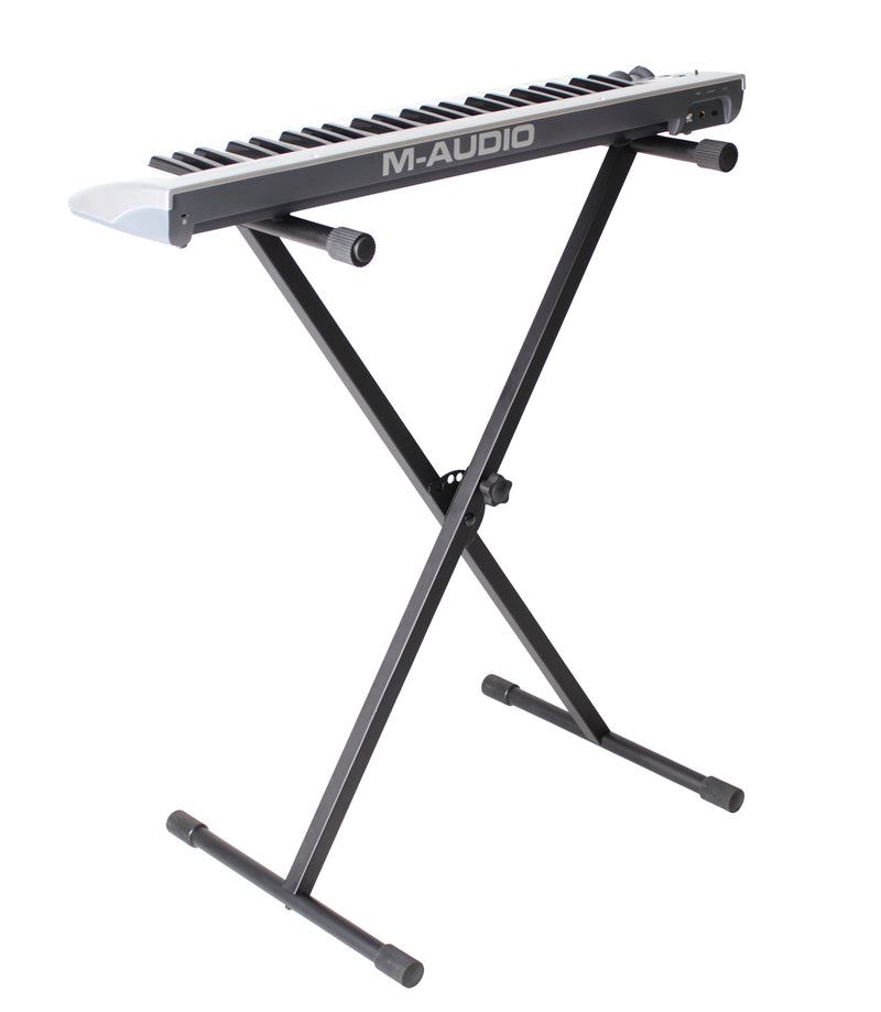 GATOR RI-KEYX-1 Rok-it by Gator Keyboard stand • 4 position height adjustment • Weight Capacity: 90 Lbs /40kg