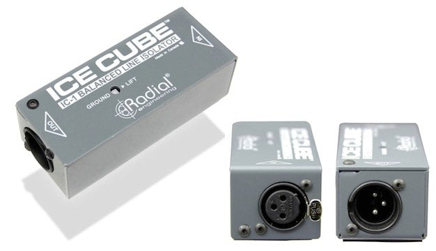 RADIAL ICE CUBE - Balanced Line Isolator & Hum Eliminator