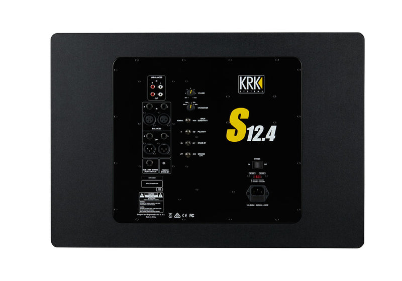 KRK S12.4 - Studio powered subwoofer 12''