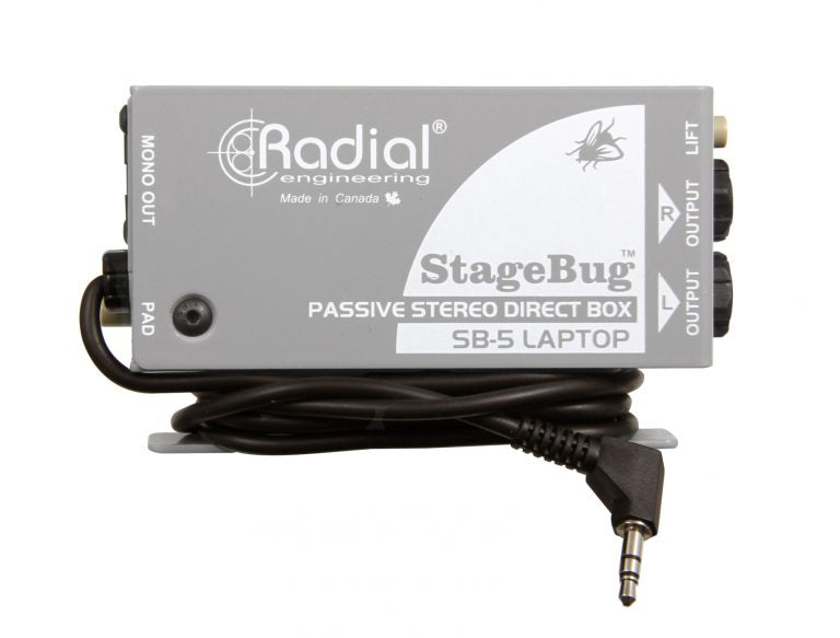 RADIAL STAGEBUG SB5 - Passive Stereo Direct Box For Laptops & Mobile Devices