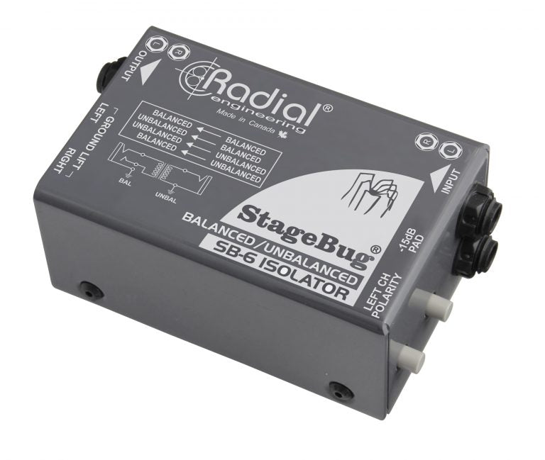 RADIAL SB-6 - Passive Stereo Line Isolator