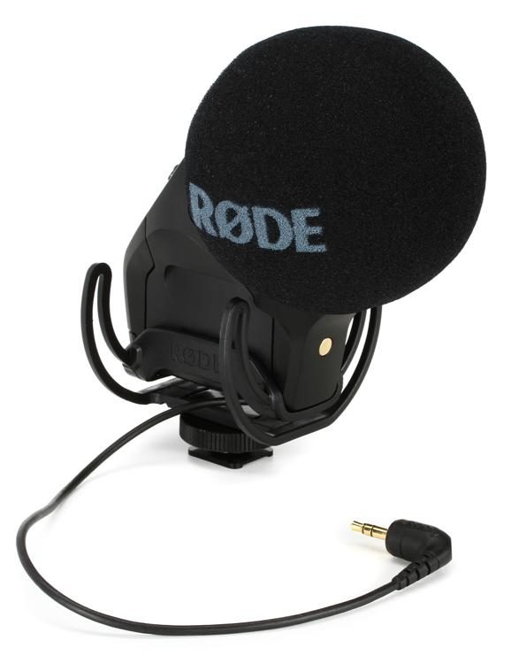 RODE Stereo VideoMic Pro, XY stereo condenser mic with integrated Rycote Lyre shockmountMicrophone