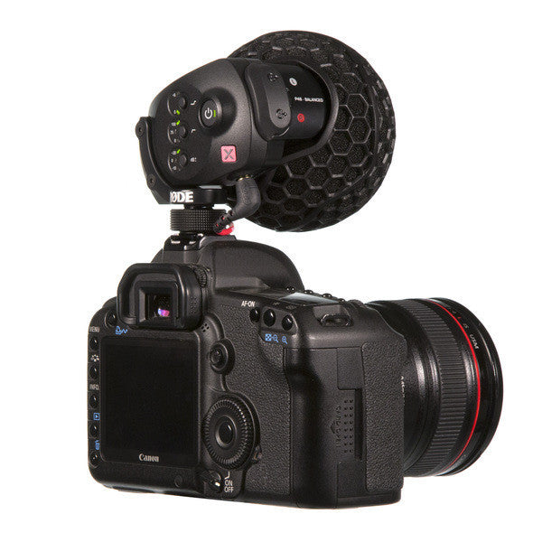 RODE Stereo VideoMic X Broadcast-grade stereo on-camera microphone (camera not included)