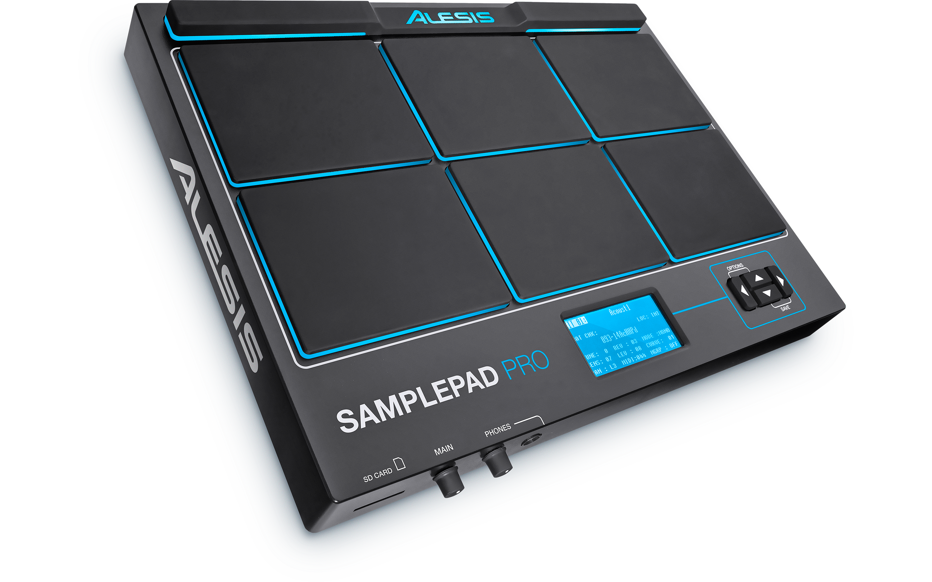 ALESIS SAMPLEPADPRO - Pad Percussion and Sample-Triggering Instrument