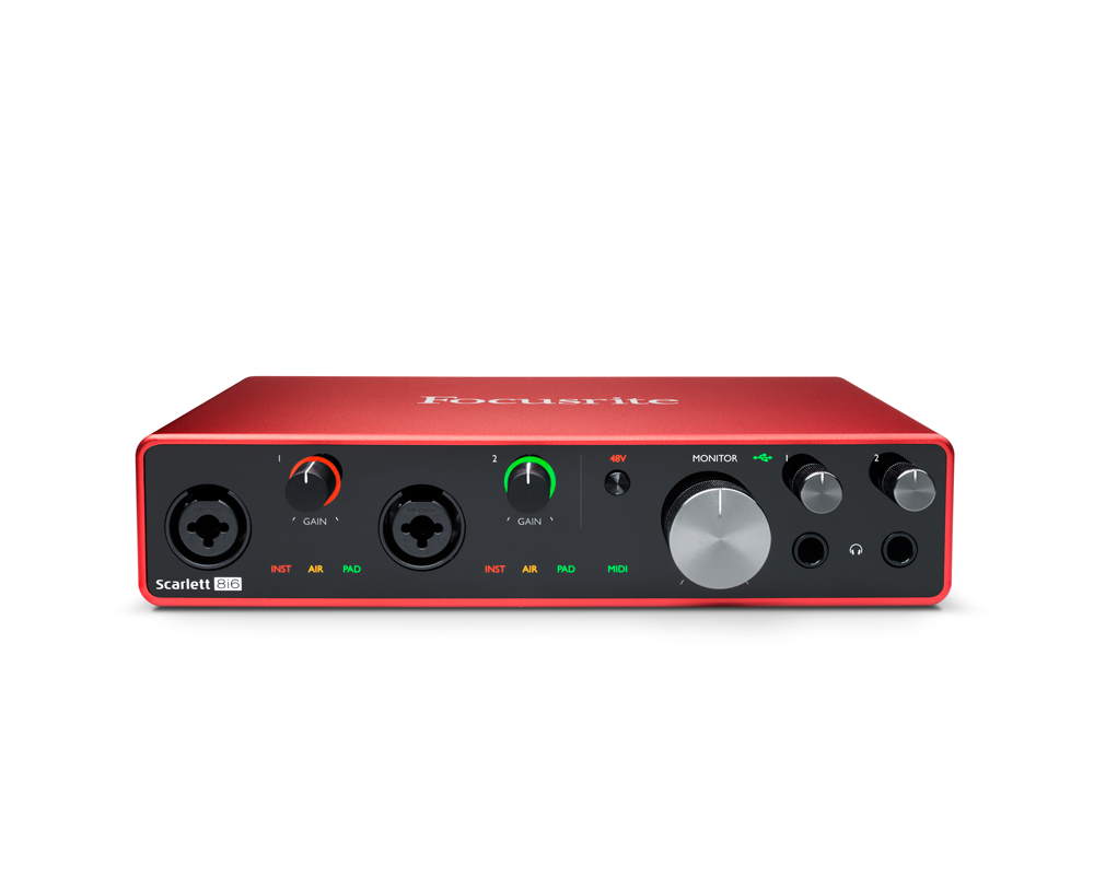 FOCUSRITE Scarlett 8i6 3rd Gen - USB Audio Interface