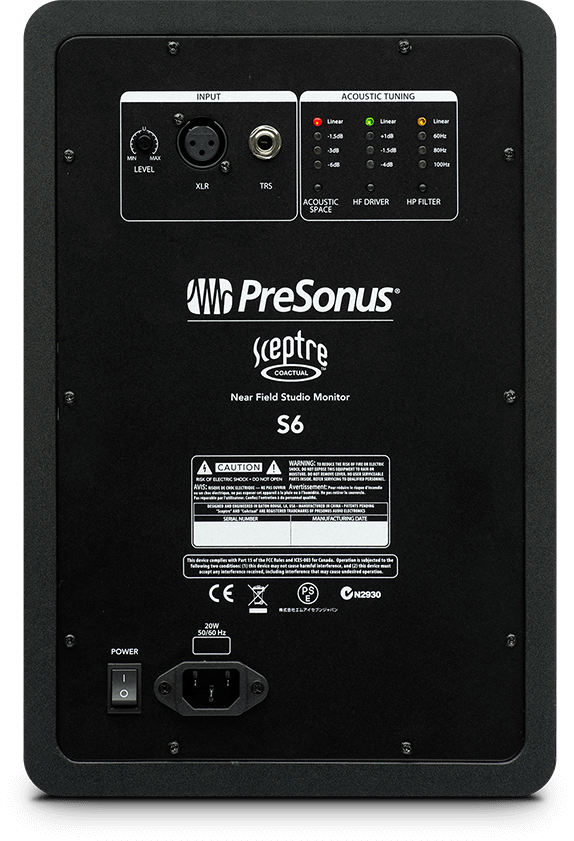 PRESONUS Sceptre S6 - CoActual studio reference monitor (Single)