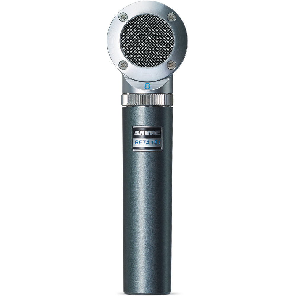 Shure BETA181/BI - Mini Side-Address Microphone - Bi-Directional Condenser