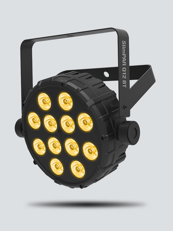 CHAUVET SLIMPAR-Q12-BT Slim Par Led with Bluethoot - Chauvet DJ SLIMPAR Q12 BT PAR 12 X 4W