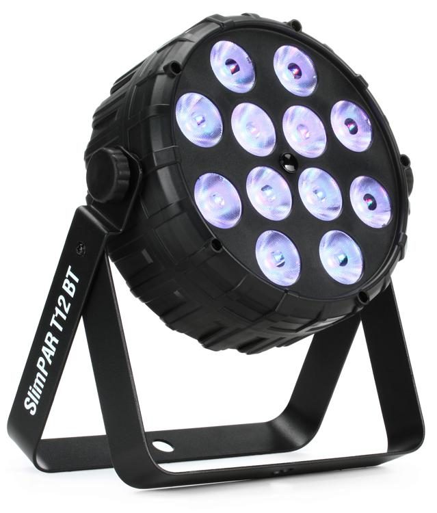 CHAUVET SLIMPAR-T12-BT Led Wash Bluethoot - Chauvet DJ SLIMPAR T12 BT RGB Par Can w/ Bluetooth 12 x 3W