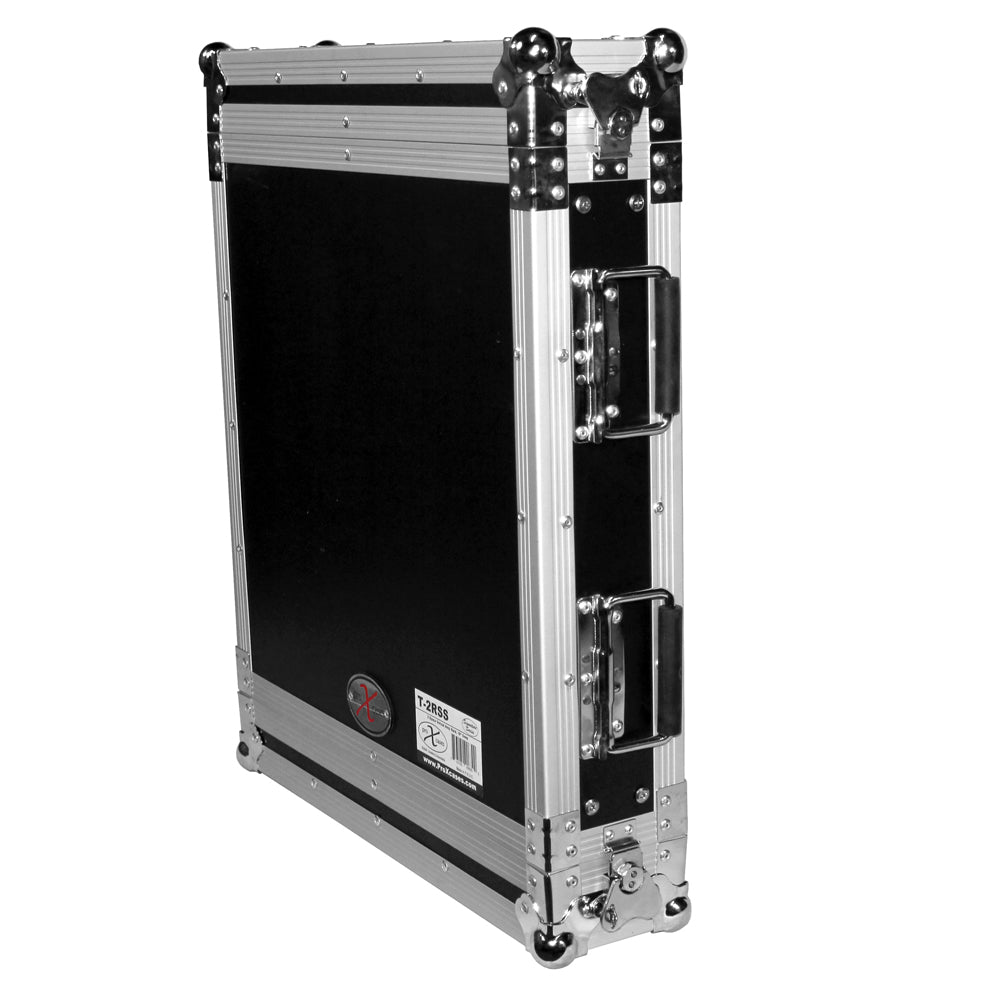 PROX-T-2RSS Road Case - 2U 2 Space Rack Mount ATA Flight Case 19 Inch Depth