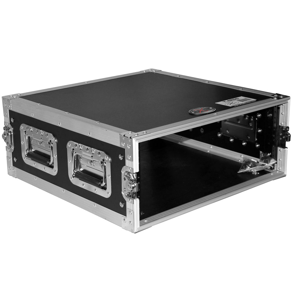 PROX-T-4RSS Road Case - 4U Space Amp Rack Mount ATA Style Flight Case 19 In. Depth