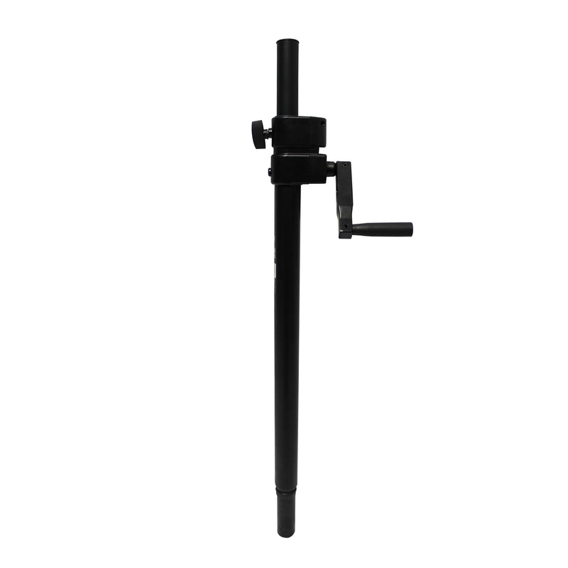 PROX-T-SAA-C Speaker Stand - Crank System Adjustable Speaker-Subwoofer Pole 1-3/8" diameter - from 34"-52"