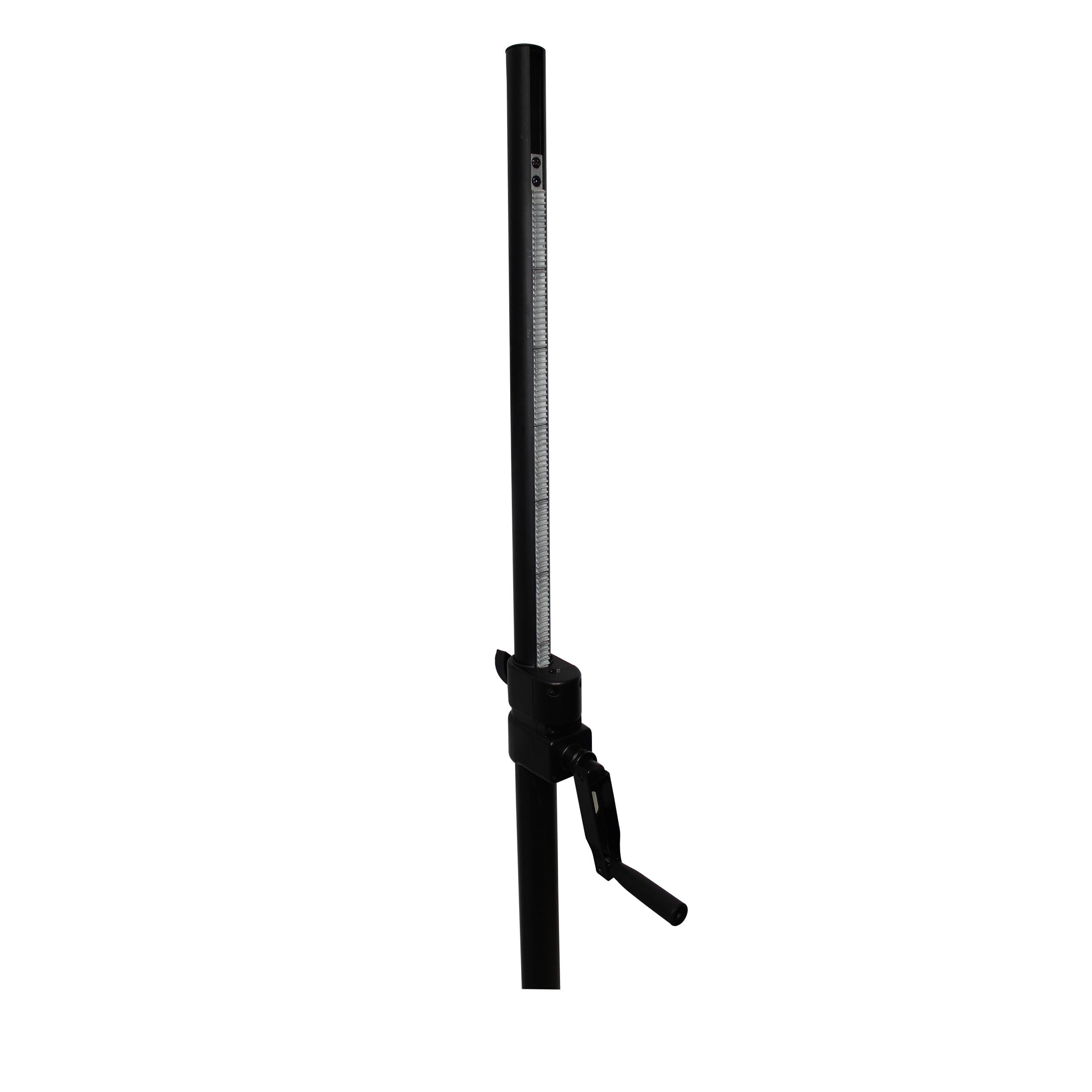 PROX-T-SAA-C Speaker Stand - Crank System Adjustable Speaker-Subwoofer Pole 1-3/8" diameter - from 34"-52"