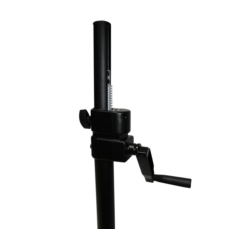 PROX-T-SAA-C Speaker Stand - Crank System Adjustable Speaker-Subwoofer Pole 1-3/8" diameter - from 34"-52"