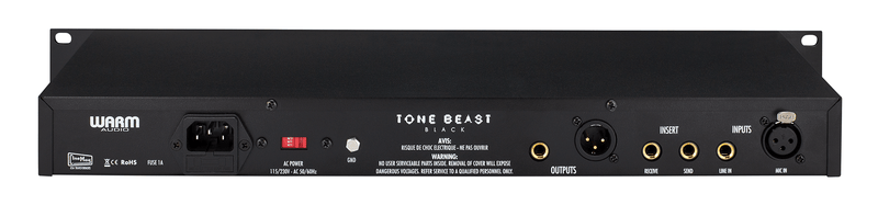 WARM TB12-BLACK  / Tone Mic Preamp