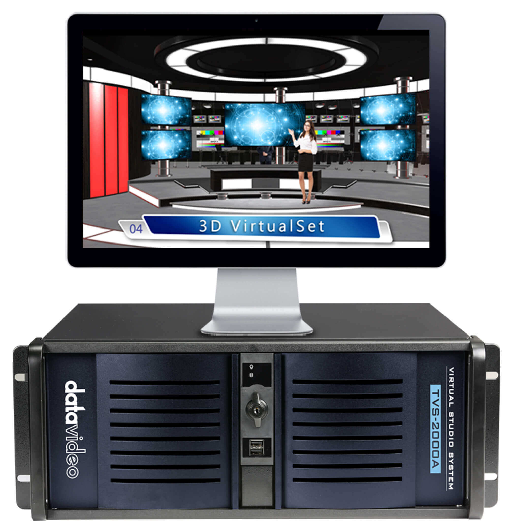 DATAVIDEO TVS-2000A 3d virtual studio complete kit