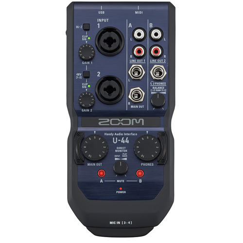 ZOOM ZU44 Handy Audio Interface