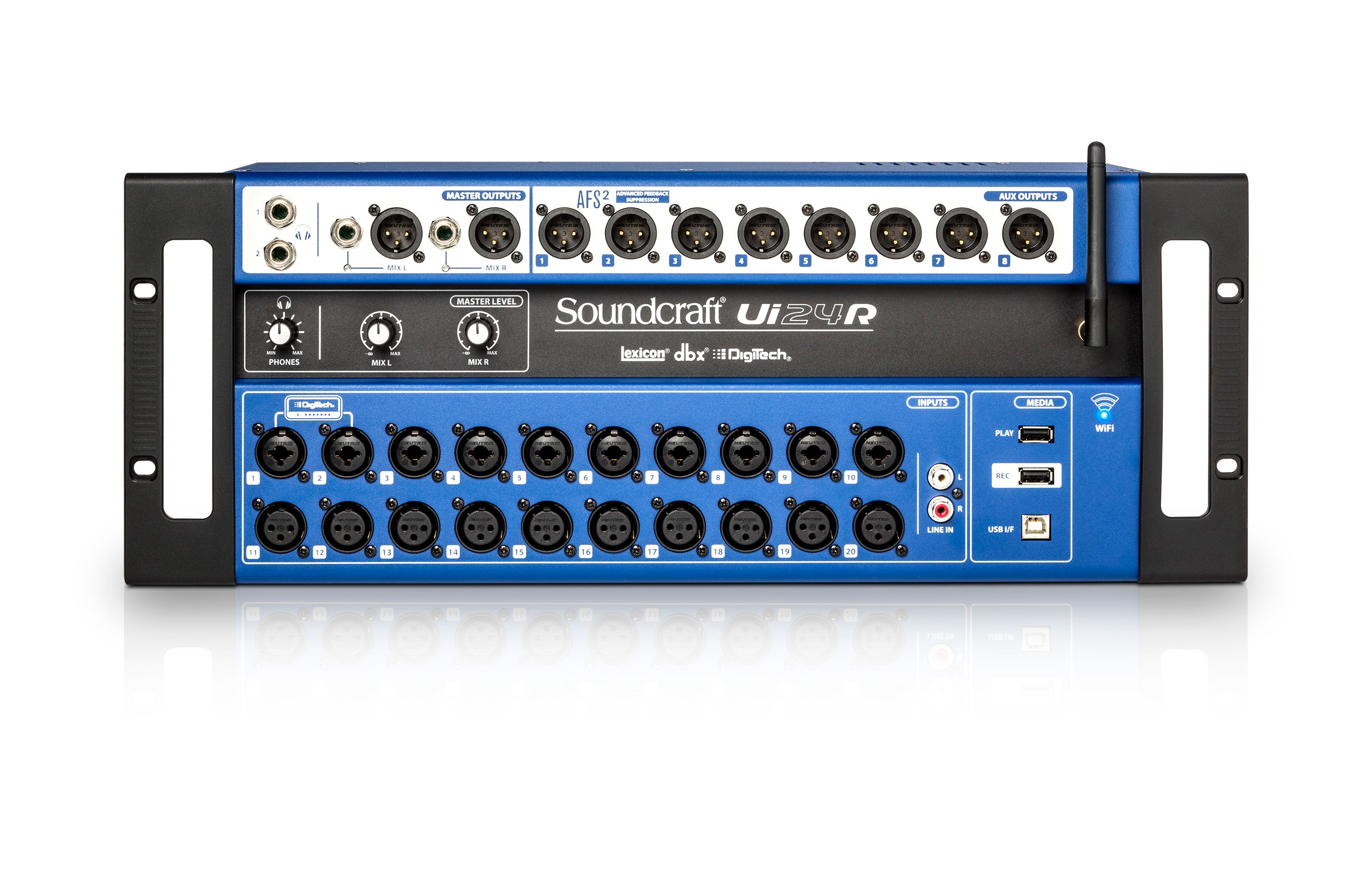 SOUNDCRAFT UI-24R - 24 input WIFI mixing console rackmount