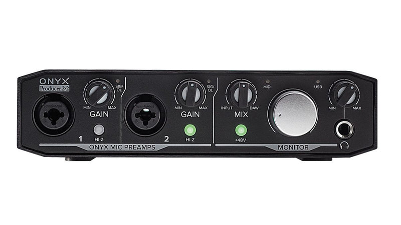 MACKIE Onyx Producer 2•2 - 2x2 USB Audio Interface with MIDI.