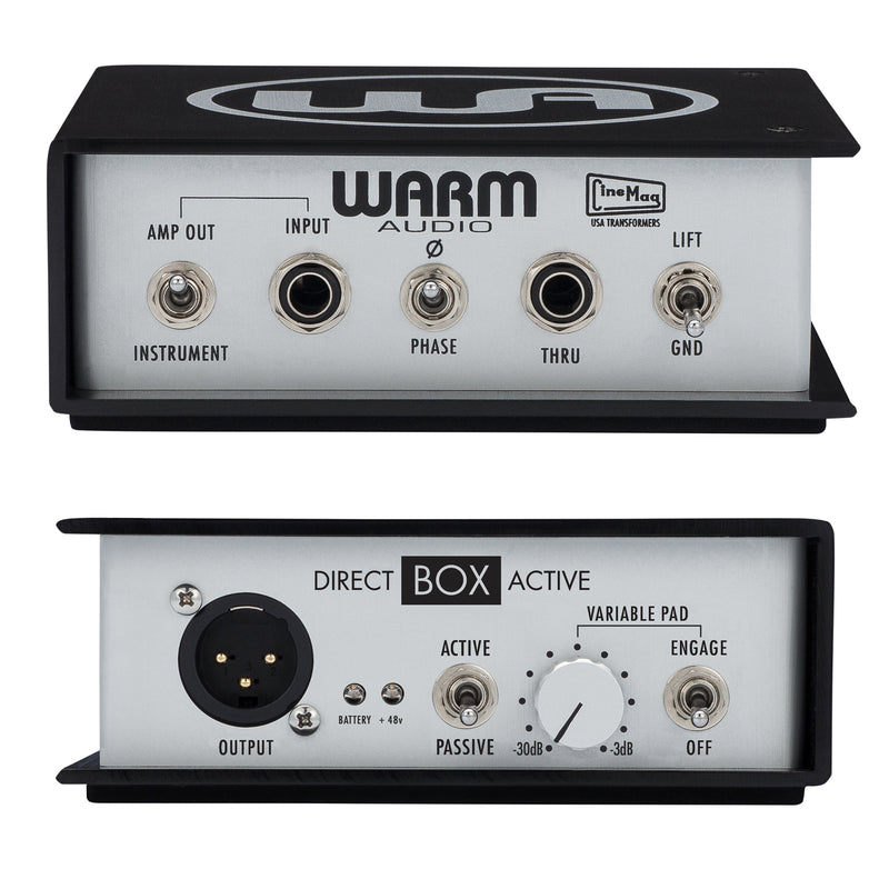 WARM WA-DI-A - Active studio grade Direct Box