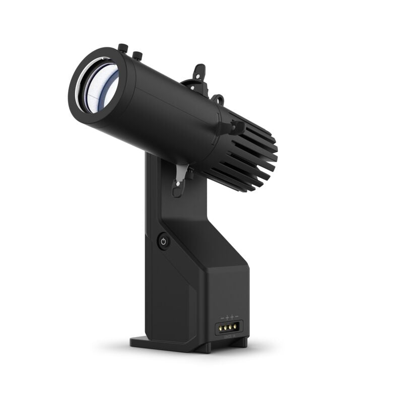 CHAUVET PRO WELL-GOBOX4 -  a compact, outdoor-ready, battery-powered gobo projector ideal for corporate and event rental